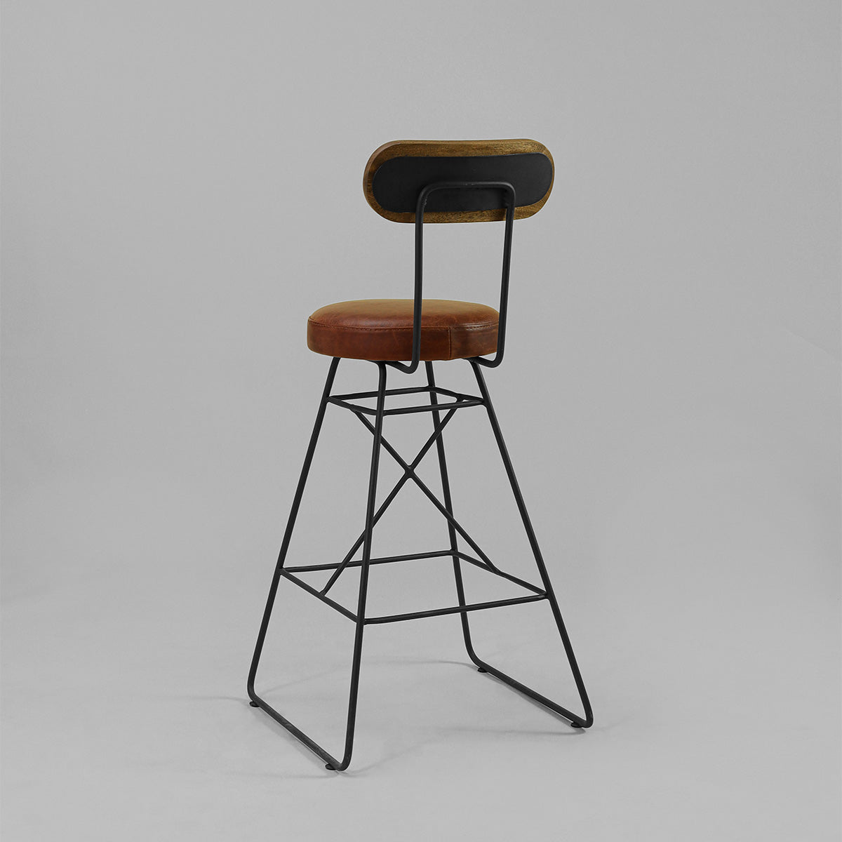 Silla de Barra Viken Cuero