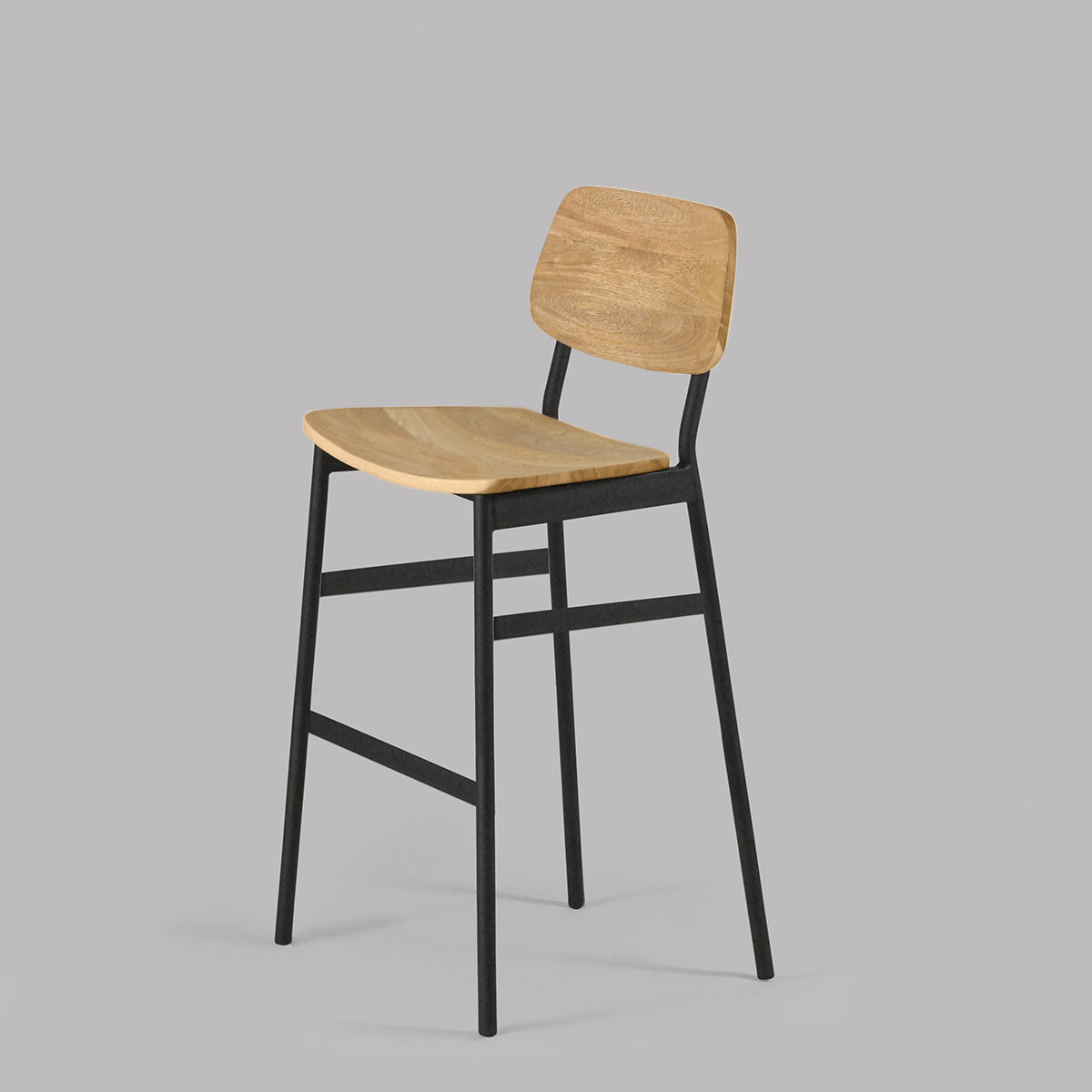 Silla de Barra Eisen Roble