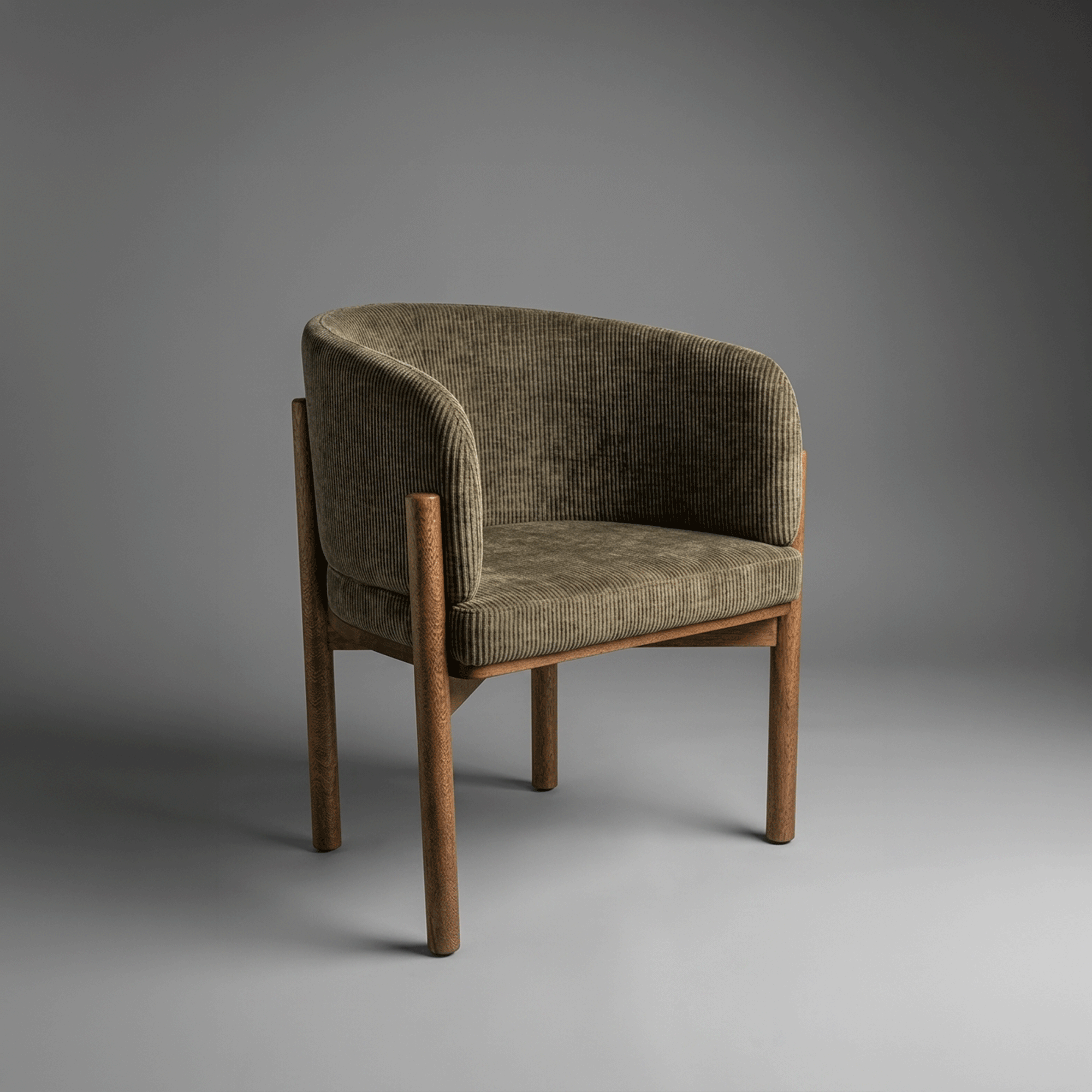 Silla Lignum Tela