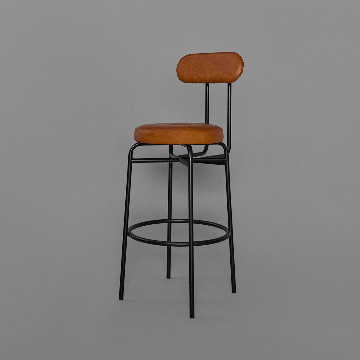 Silla de Barra Duvet Seos Cuero