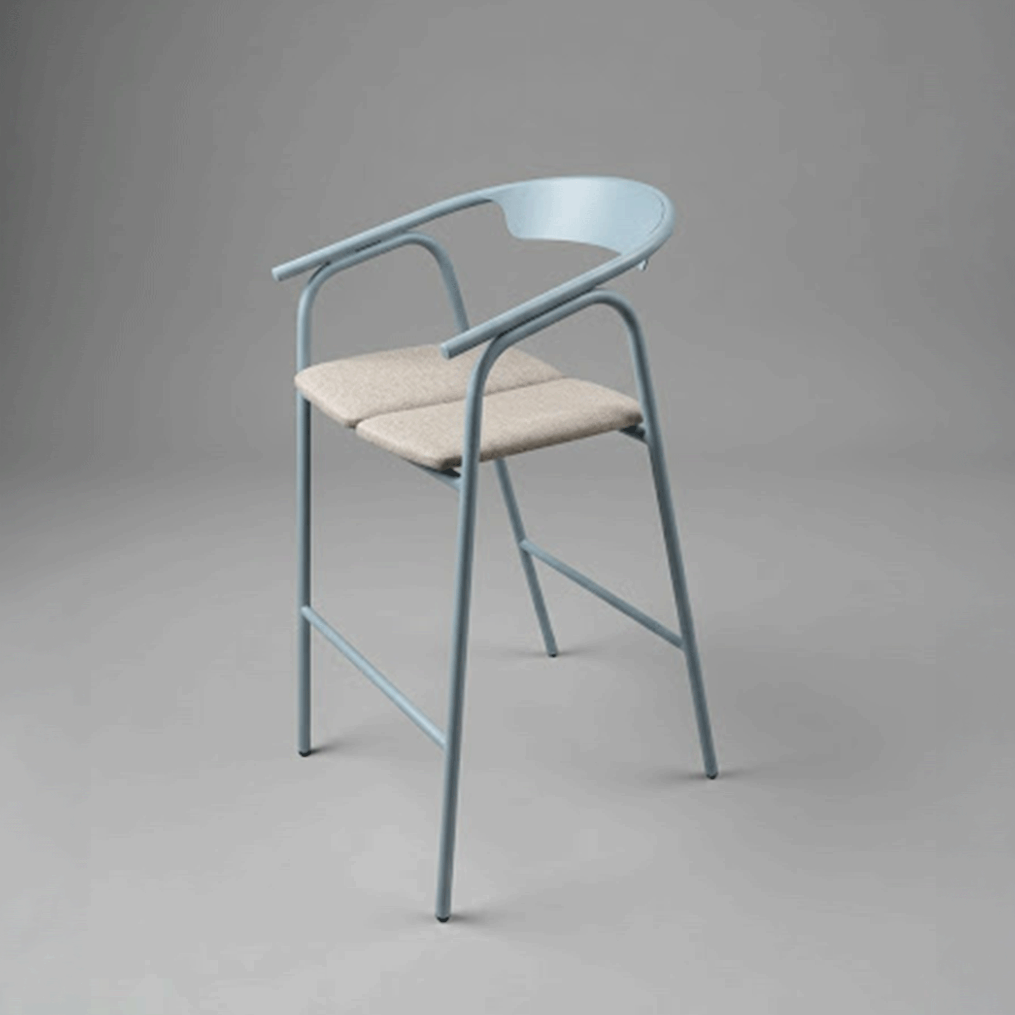 Silla de Barra Oba Tela