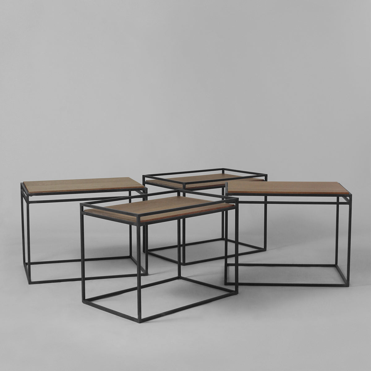 Mesa de Sala Escala Modular Madera