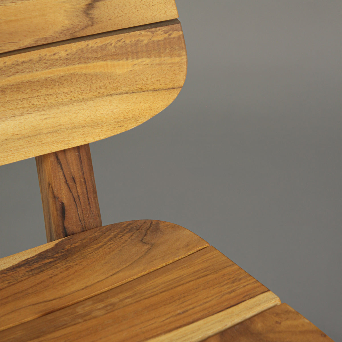 Silla de Barra Wooden Teca