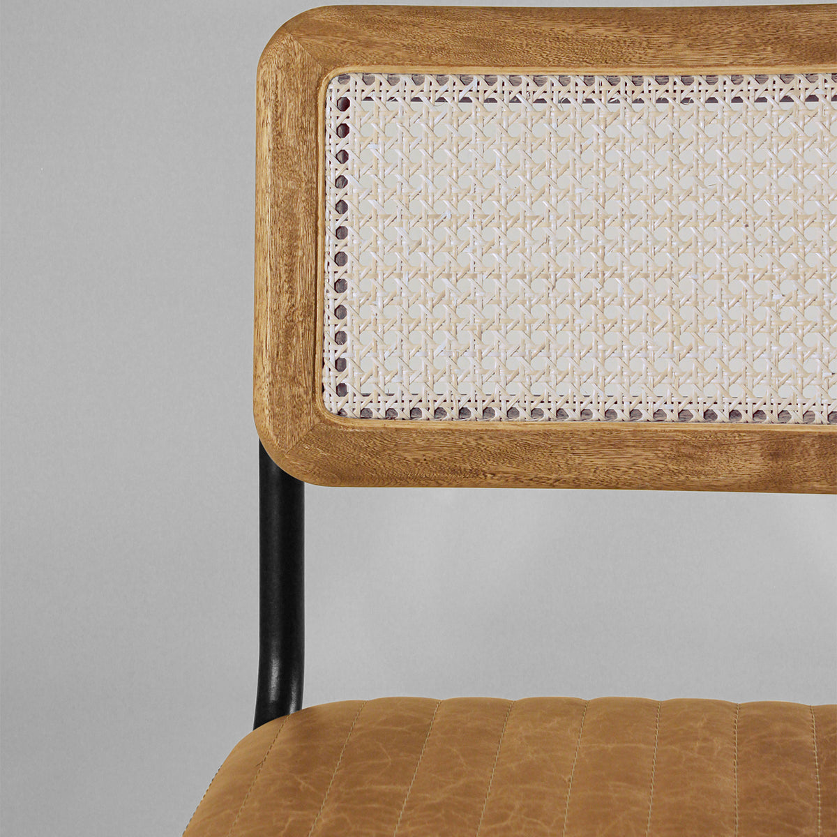 Silla Tissu Cuero