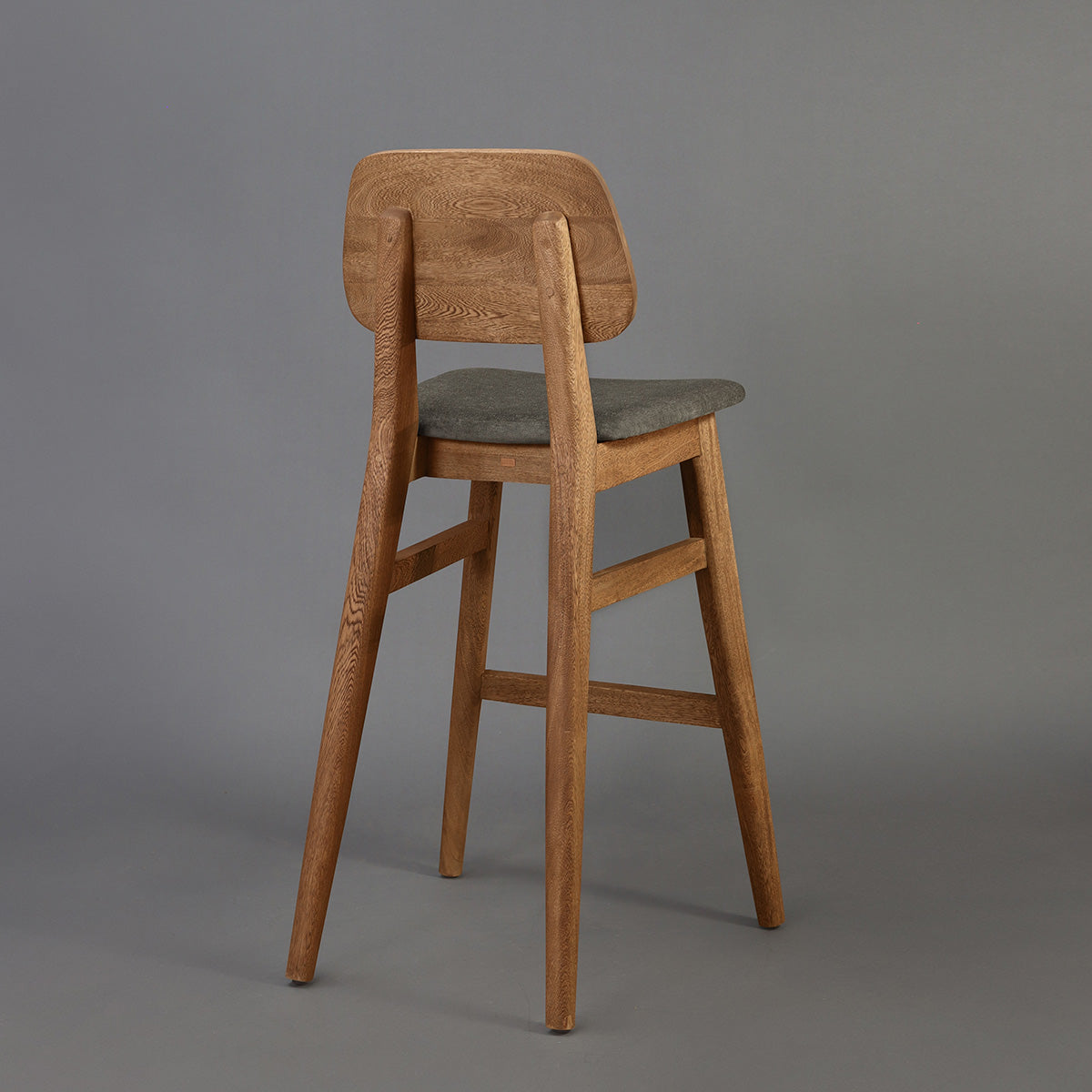 Silla de Barra Wooden Tela