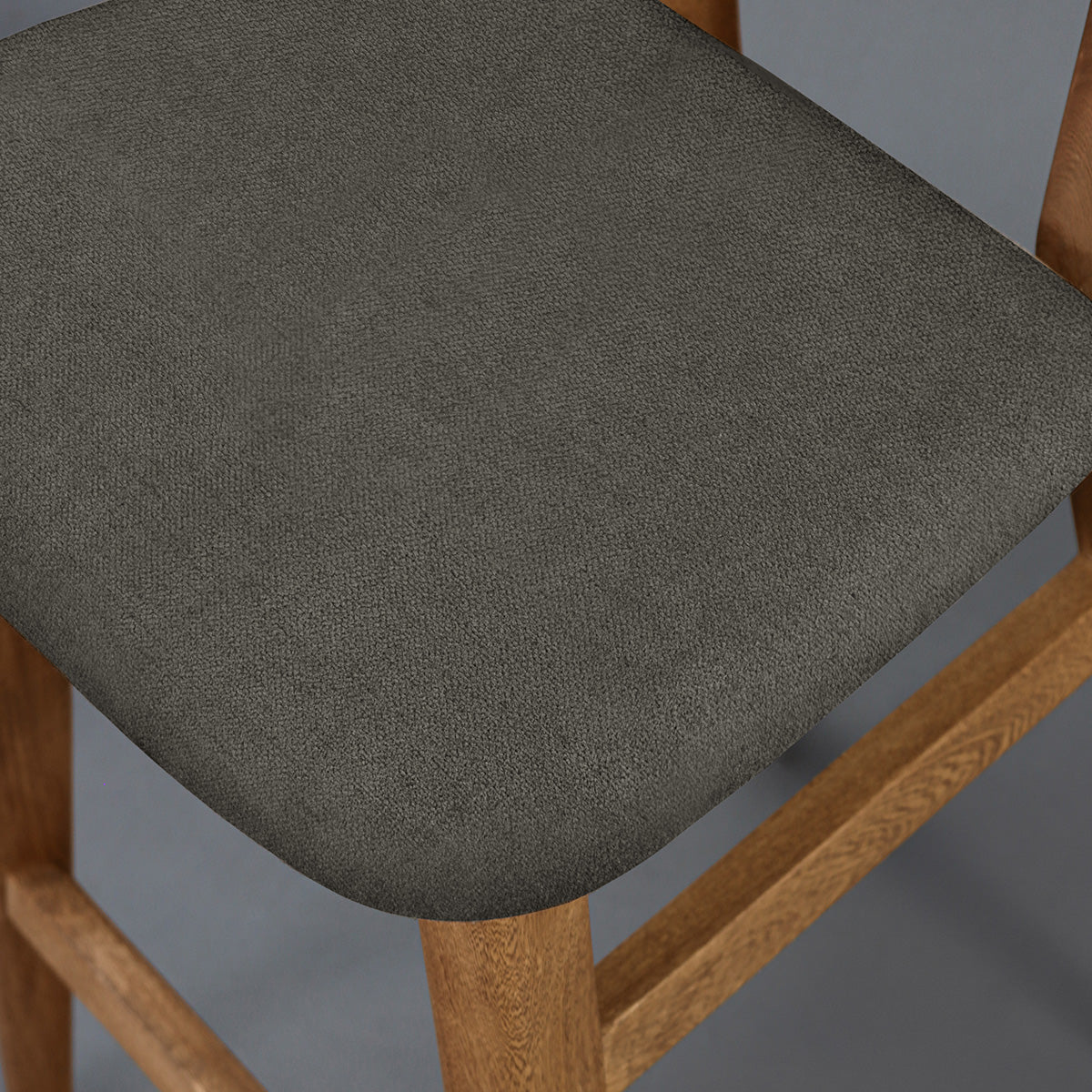 Silla de Barra Wooden Tela