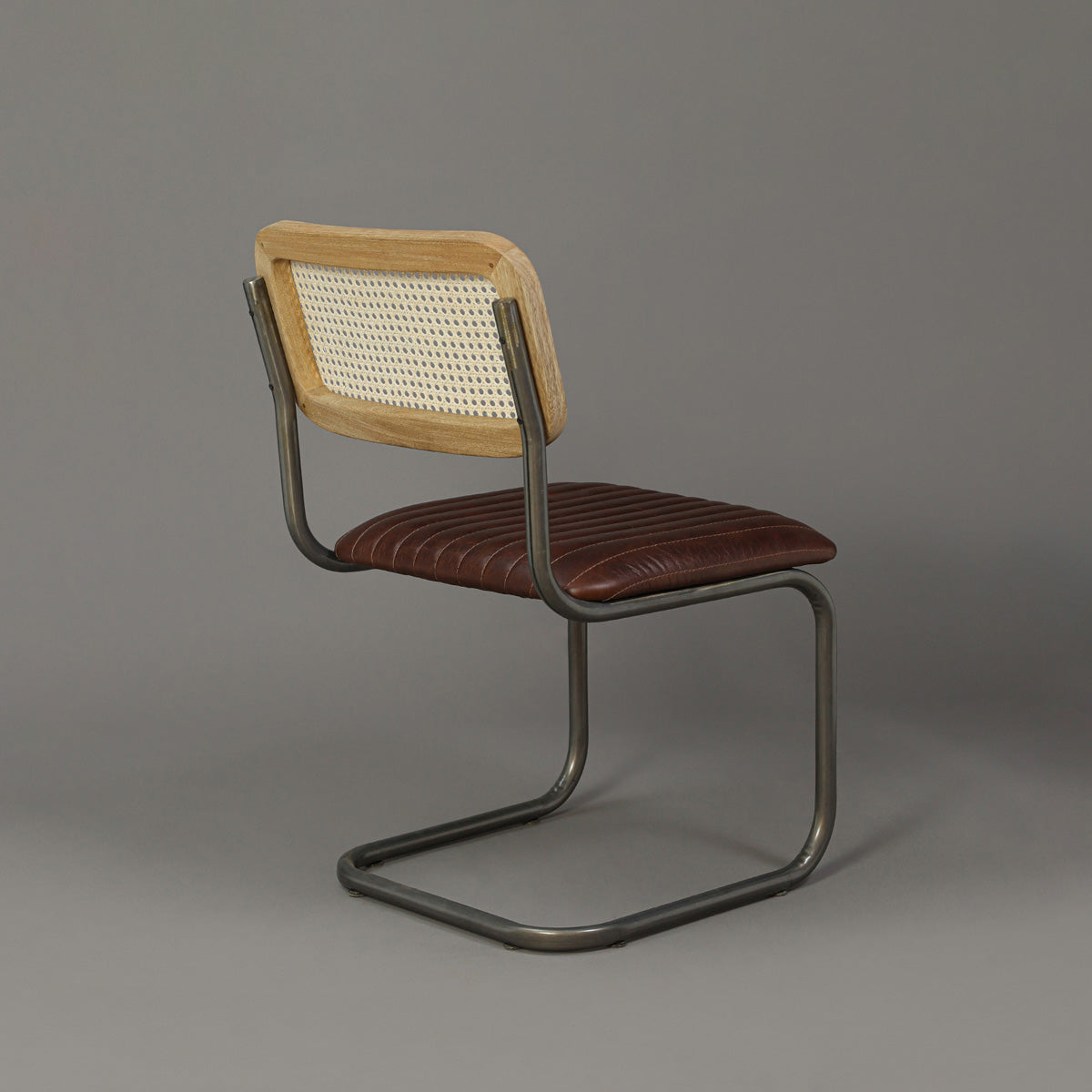 Silla Tissu Cuero