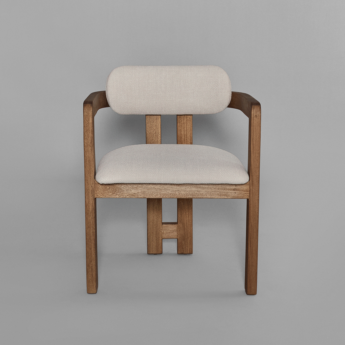 Silla con Brazos Knus Tela