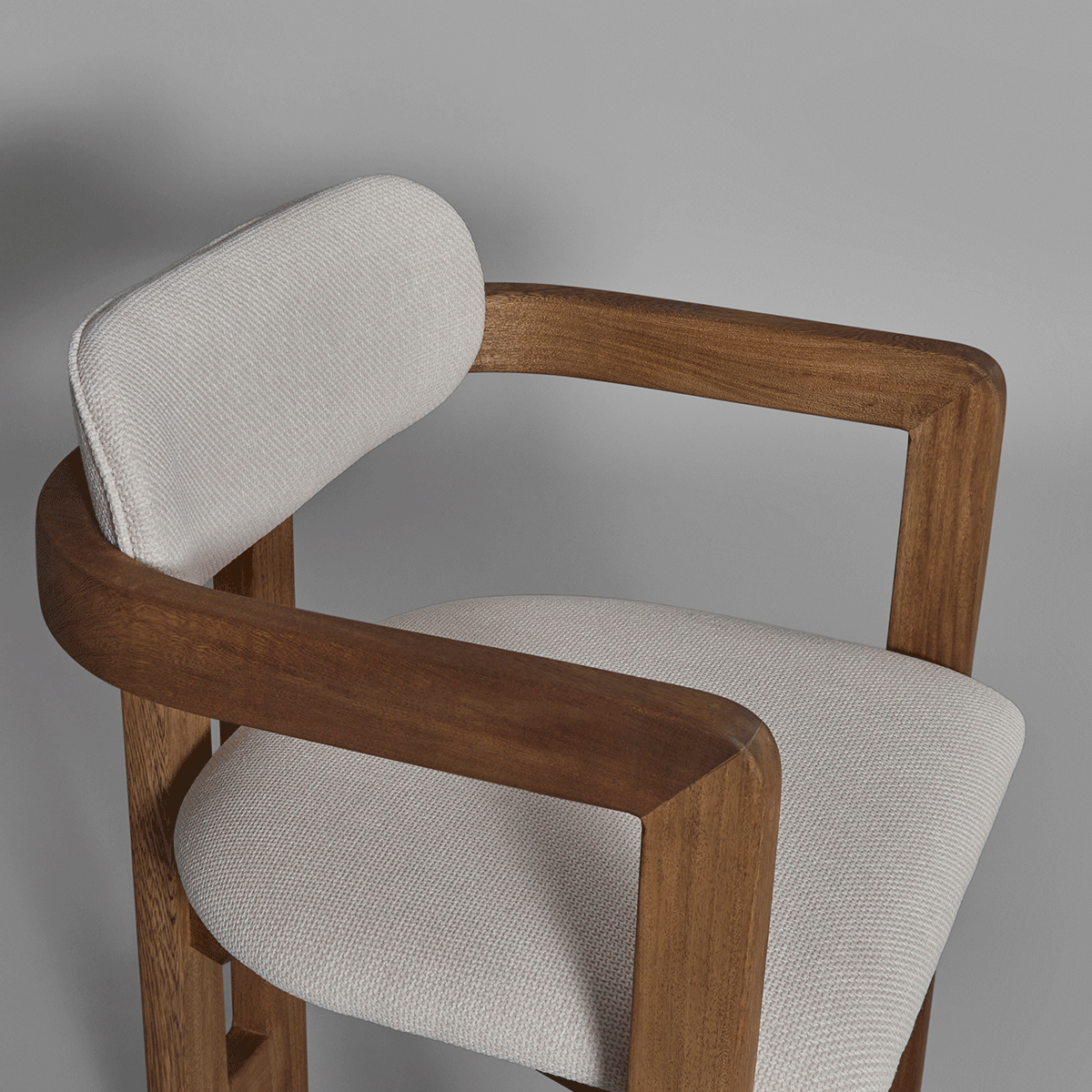 Silla con Brazos Knus Tela